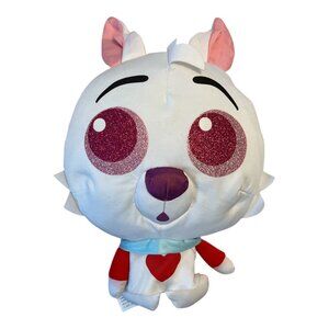 Disney Doorables White Rabbit Plush – Alice in Wonderland – 10” – Heart Outfit